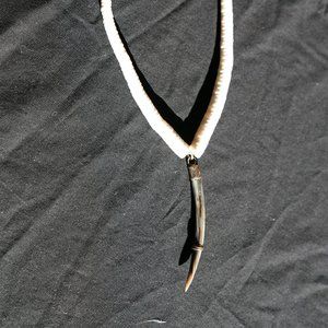 Dragon claw abalone shell necklace